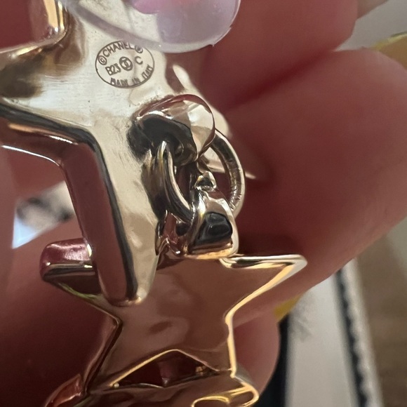 Chanel 2023 Crystal CC Star Drop Earrings - Picture 5 of 11